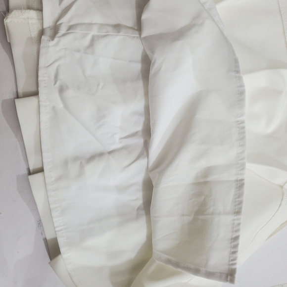 Aritzia Sunday Best Olive Style Pleated Mini Skirt White NWT Size 2 Tennis Prep - Picture 13 of 13